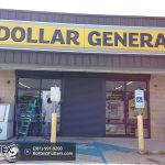 rolling and security shutters at Dollar General